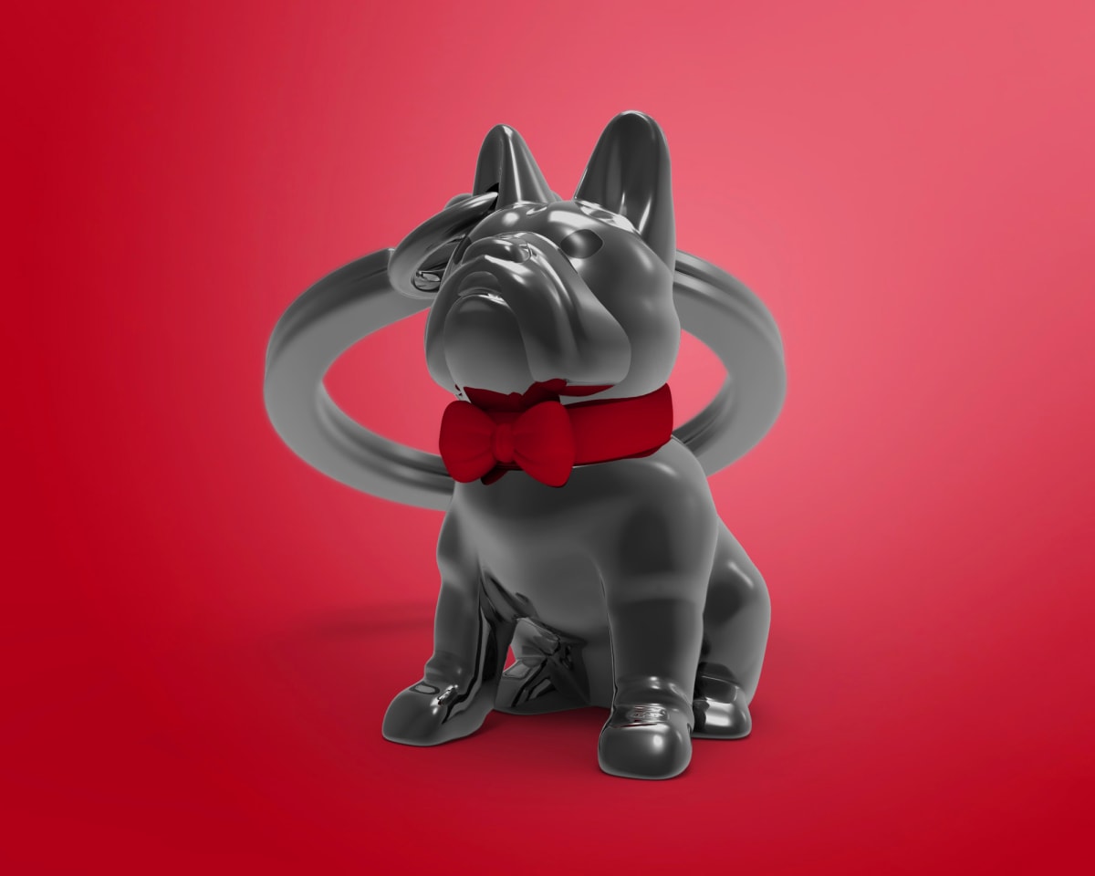 Metalmorphose® Llavero Vectorbox - Bulldog2