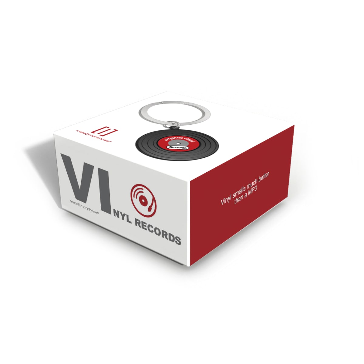 Metalmorphose® Llavero Vectorbox - Vinilo música3