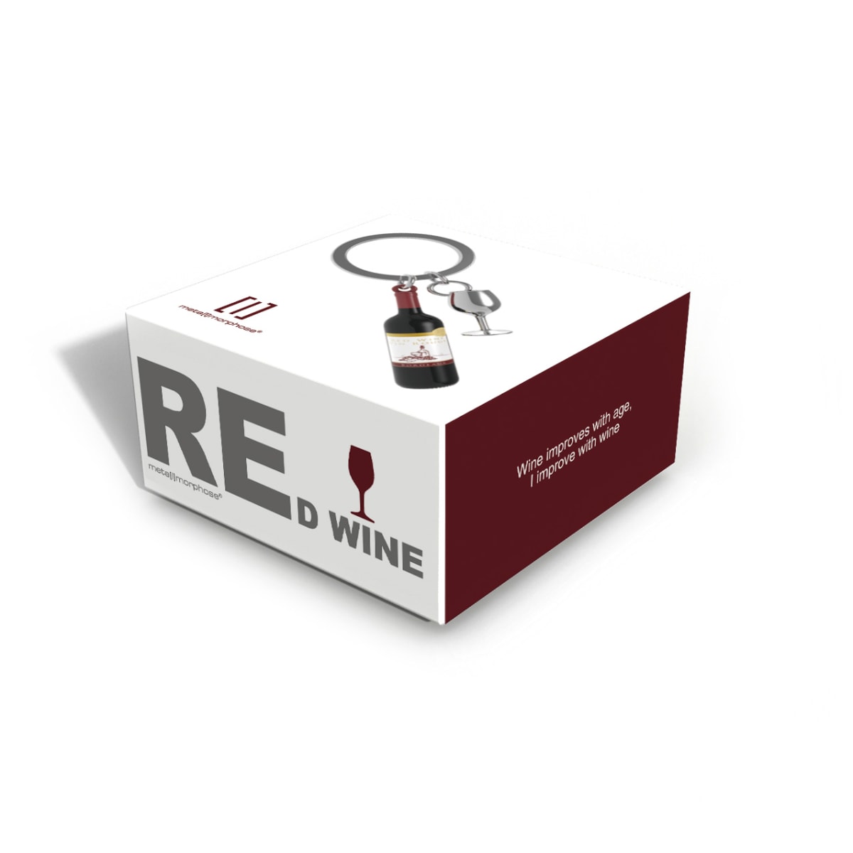 Metalmorphose® Llavero Vectorbox - Vino3