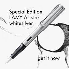Rollerballs Lamy Al star Whitesilver2