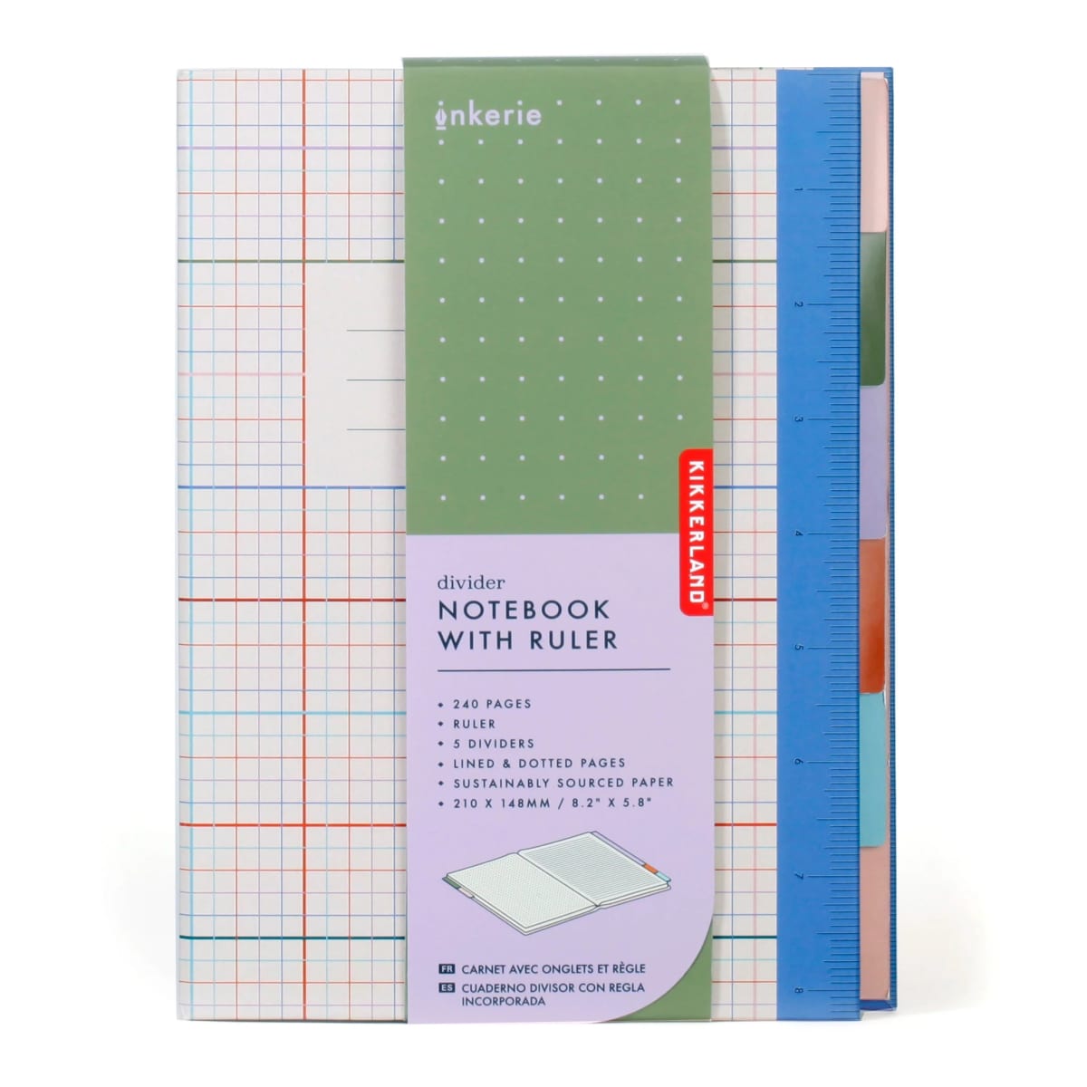 Cuaderno Kikkerland Con Regla1