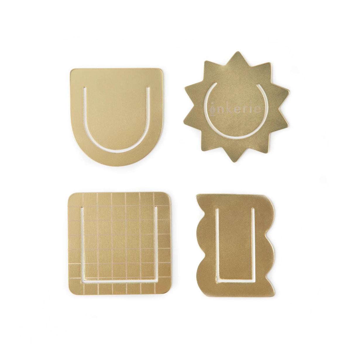 Clips De Papel Kikkerland  Metálicos 3 En 11