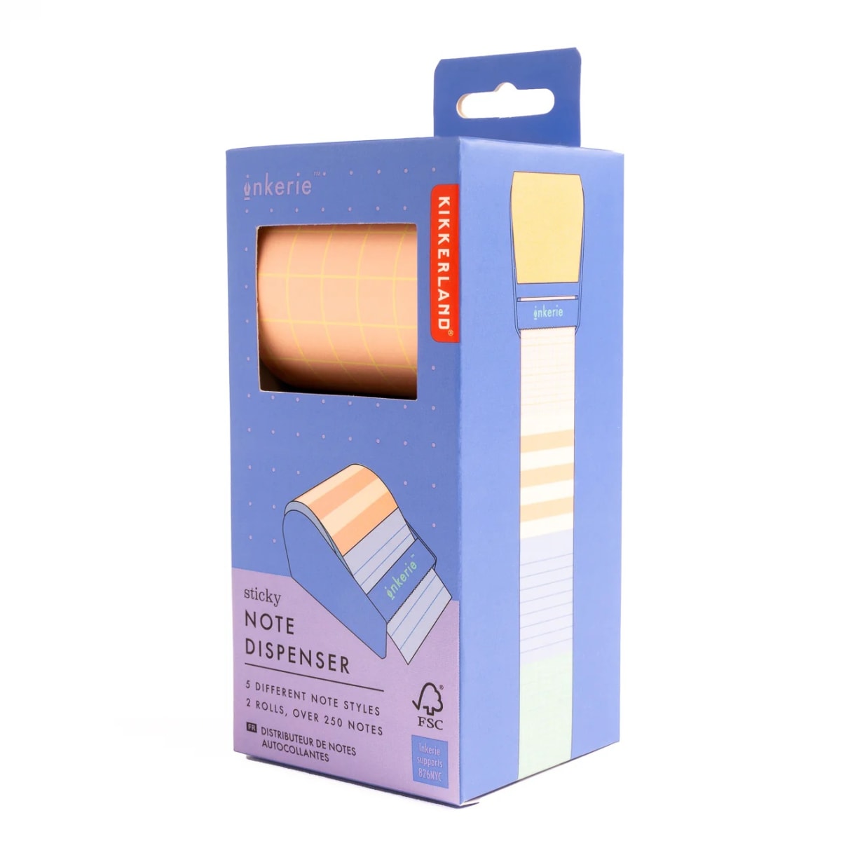 Dispensador De Notas Kikkerland Adhesivas Inkerie3