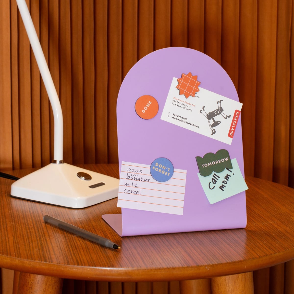 Tablero De Memo Kikkerland  Magnético Purpura Inkerie2