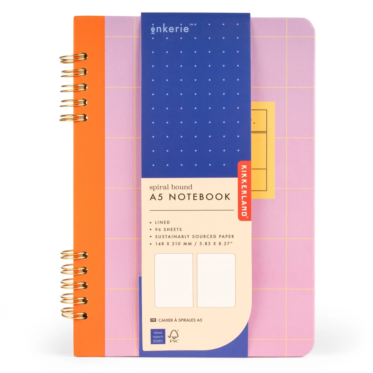 Cuaderno Kikkerland  A5 Encuadernado En Espiral1
