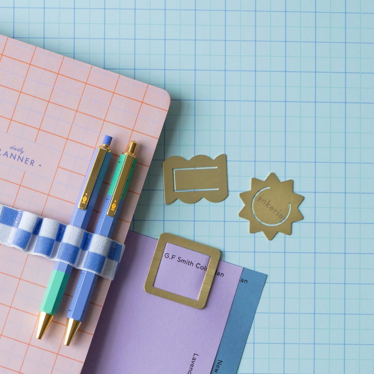 Clips De Papel Kikkerland  Metálicos 3 En 15