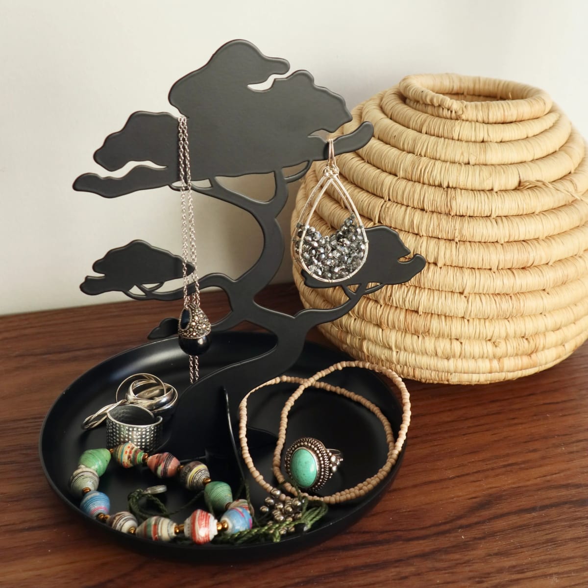 Soporte Kikkerland De Joyería Árbol Bonsai5