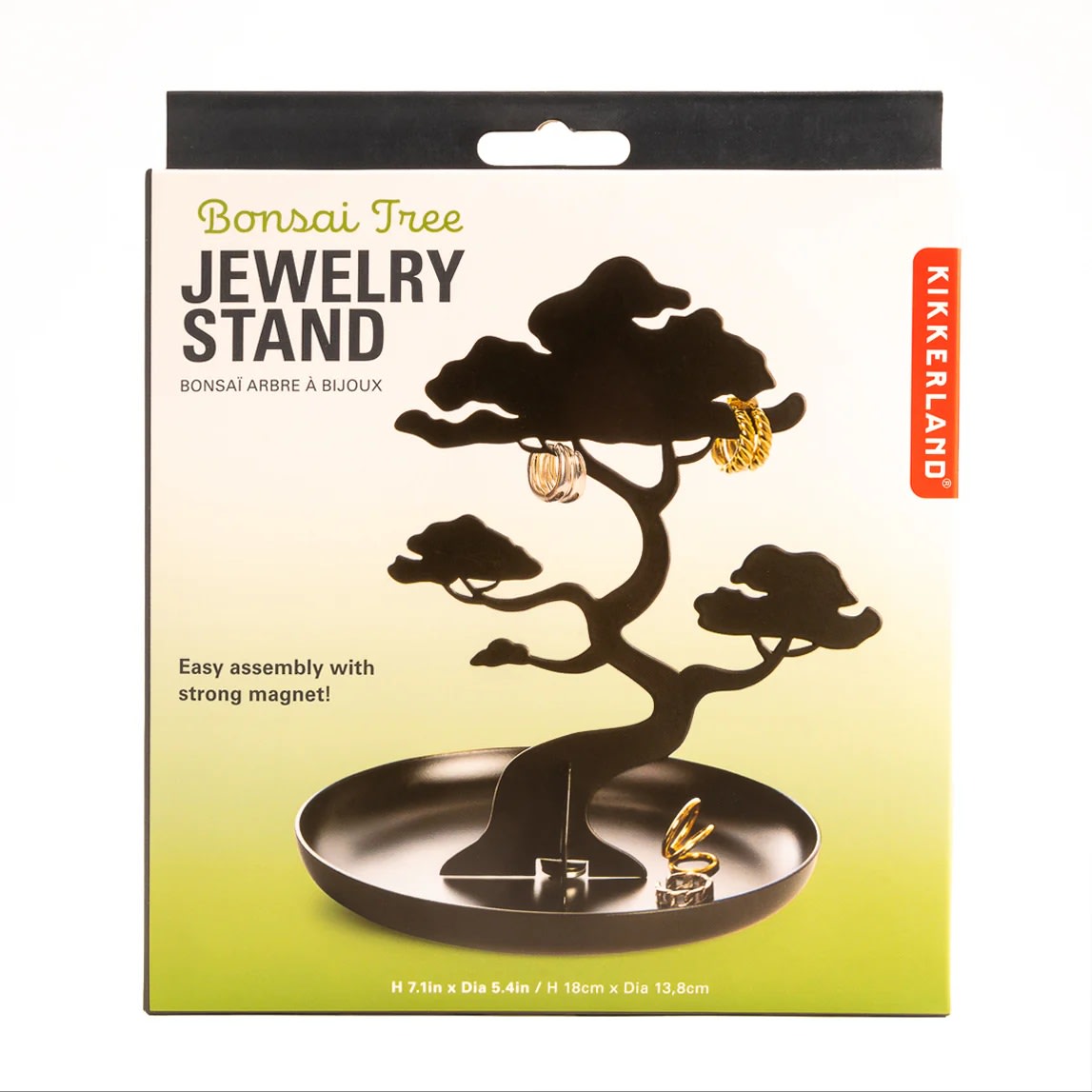 Soporte Kikkerland De Joyería Árbol Bonsai4