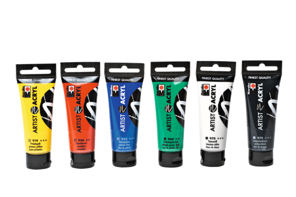 Marabu Acrylic Artista, 6 x 22 ml2