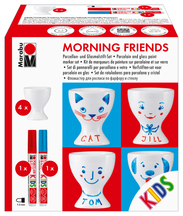 Set de Porcelana Morning, Marabu Kids1