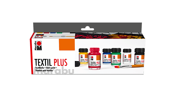 Marabu Textil Plus Set 6u. x 15 ml1