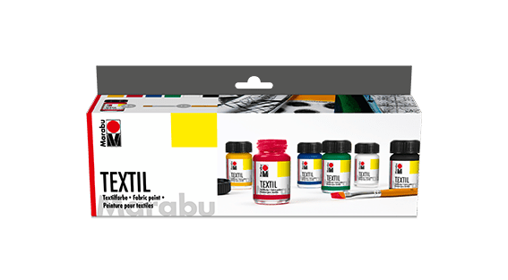 Marabu Textil Set 6u. x 15 ml1