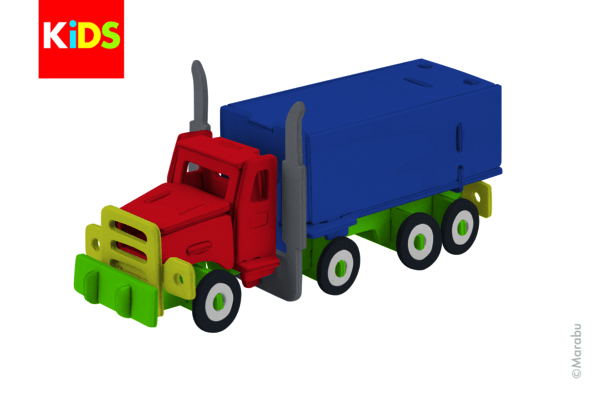 Marabu KiDS Puzzle 3D - Truck3