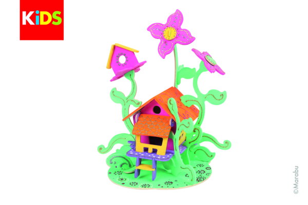 Marabu KiDS Puzzle 3D - Fairy House3