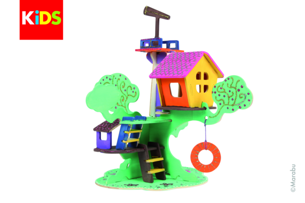 Marabu KiDS Puzzle 3D - Tree House3