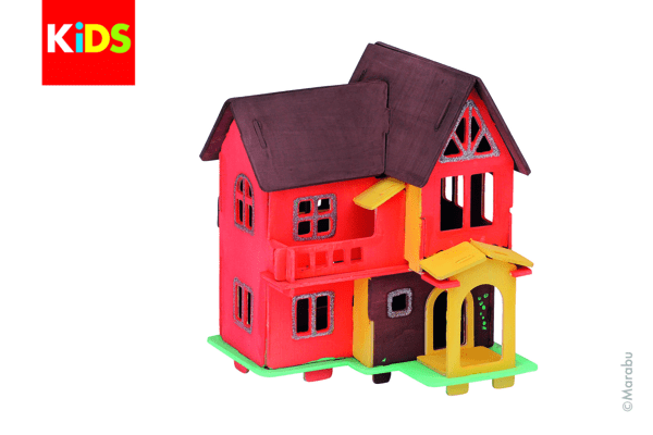Marabu KiDS Puzzle 3D - Dream House3