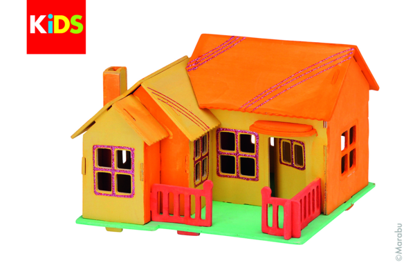 Marabu KiDS Puzzle 3D - Beach House3