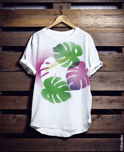 Marabu Fashion Spray - Tropical Island, Set 3u. x 100 ml, 1 x 25 ml4