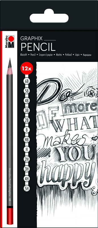 Marabu Aqua Pencil 12 u. 100% acuarelables1