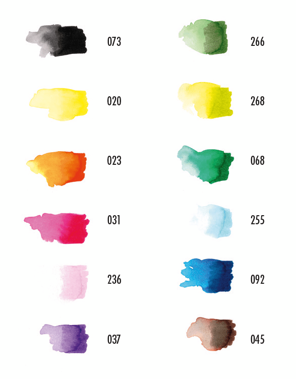 Marabu Aquapen doble punta, bala y punta pincel - Mega Mash4