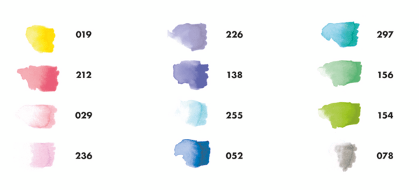 Marabu Aquapen 12 unidades doble punta - Ice4