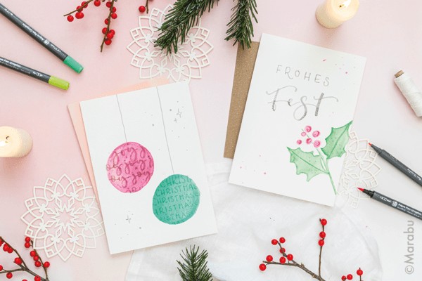 Marabu Aquapen 12 unidades doble punta - Ice5