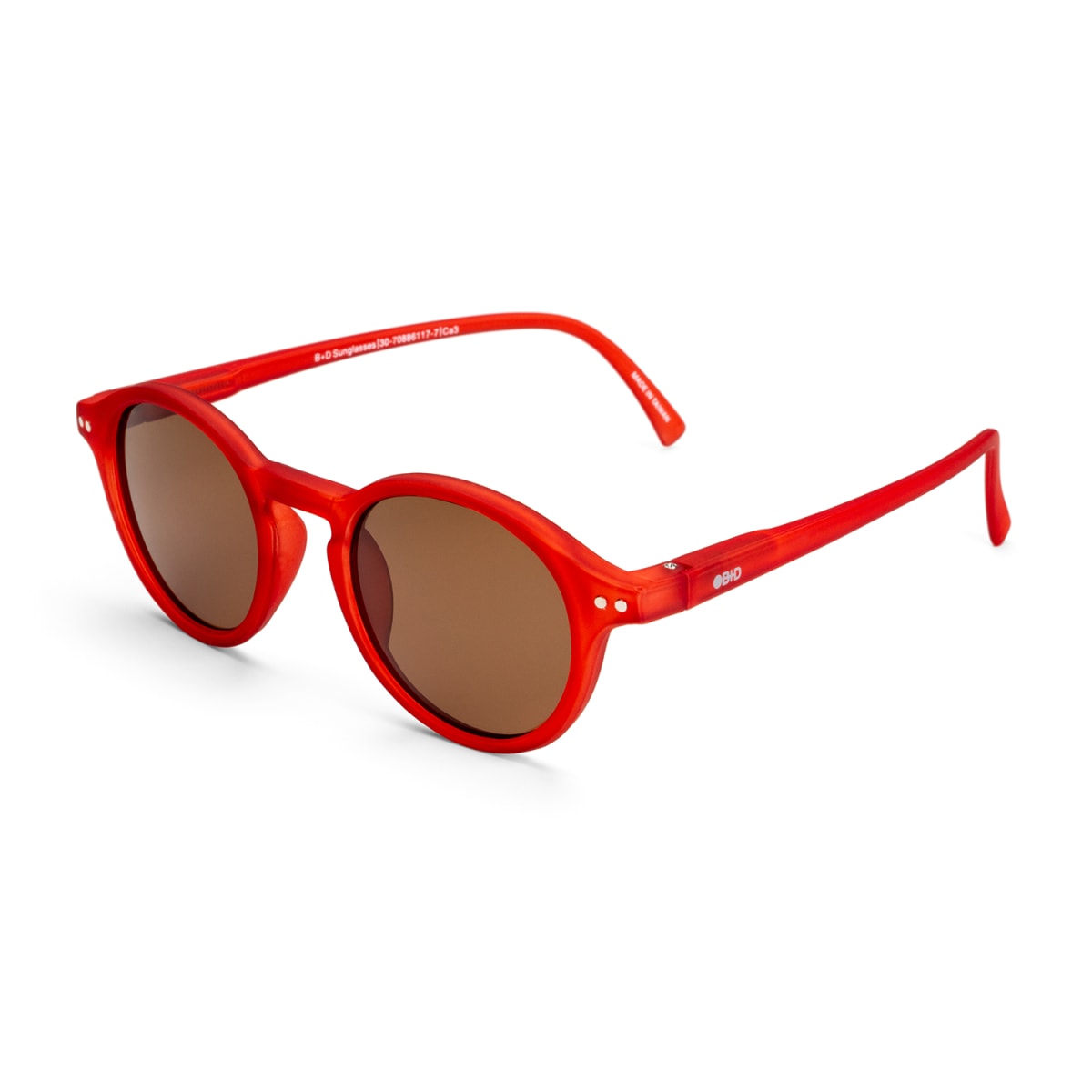 B+D Round SUN KIDS - MATT RED2