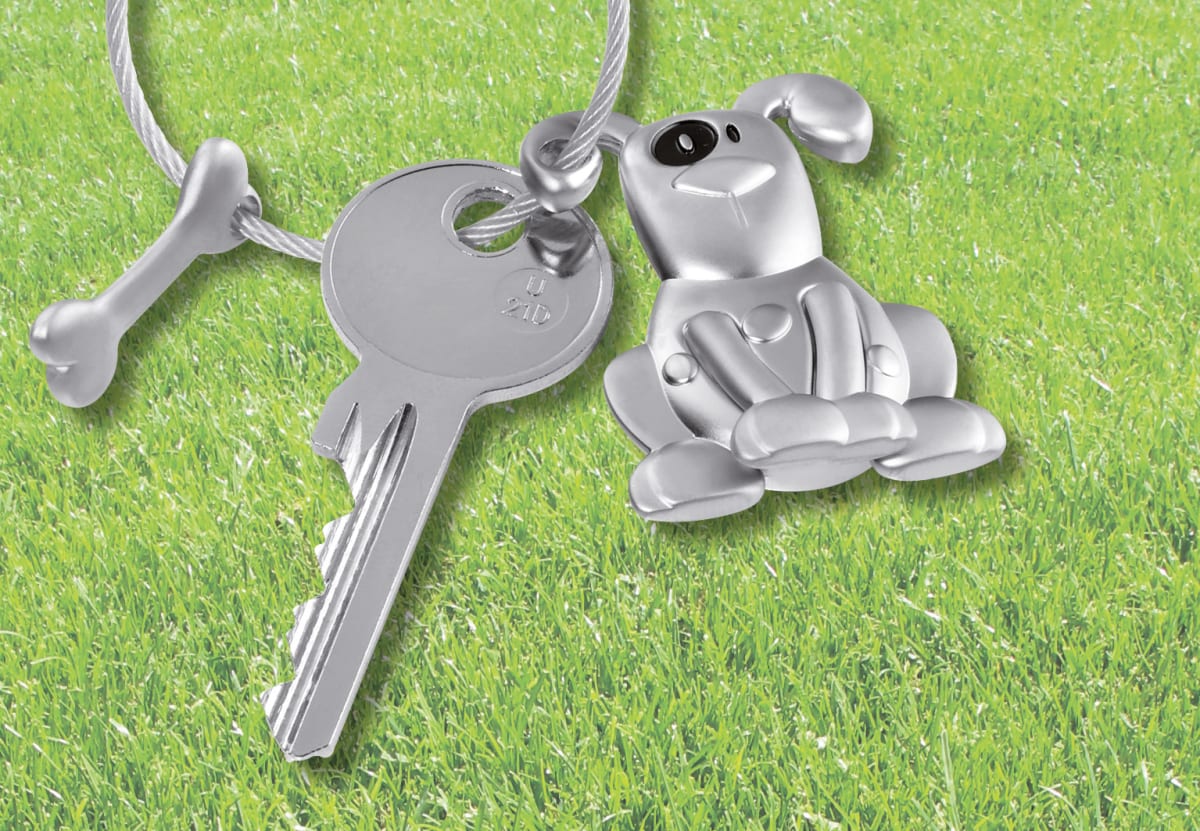 Llavero Troikadiseño  Perro y  Hueso3
