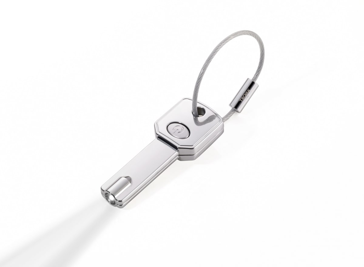 Llavero  Troika con luz LED diseño llave2