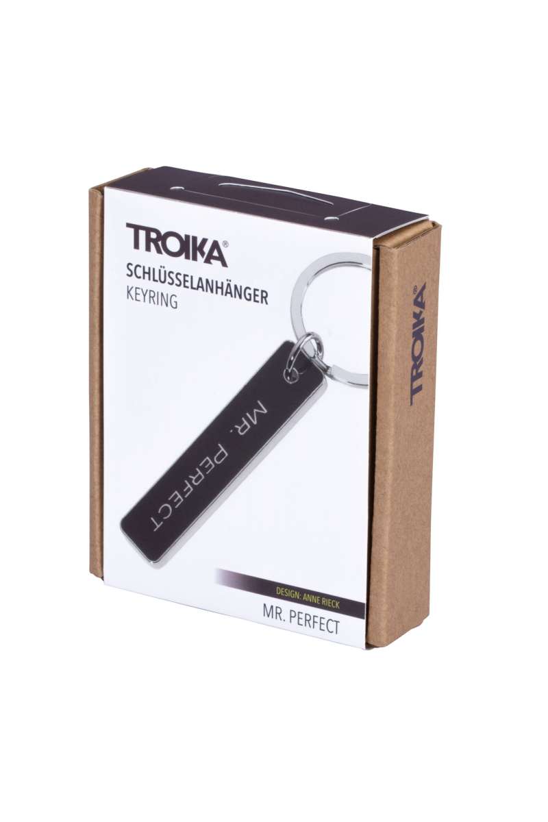 Llavero Troika, Diseño MR. PERFECT forma alargada5