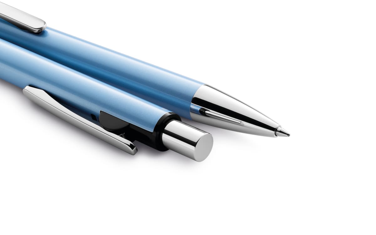 Bolígrafo Pelikan Snap - Caja de metal Frosted Blue4