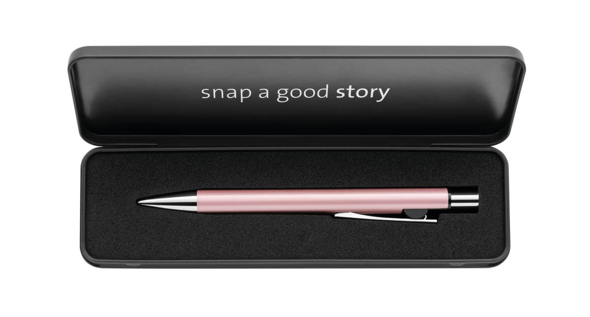 Bolígrafo Pelikan Snap - Caja de metal Rosegold8
