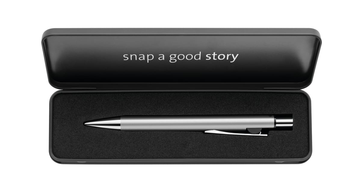 Bolígrafo Pelikan Snap - Caja de metal Silver7