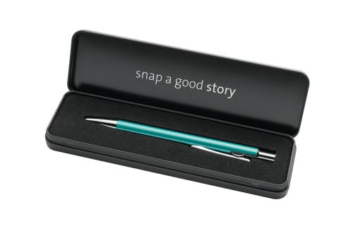 Bolígrafo Pelikan Snap - Caja de metal Turquesa4