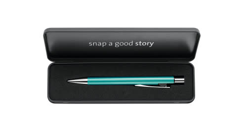 Bolígrafo Pelikan Snap - Caja de metal Turquesa8