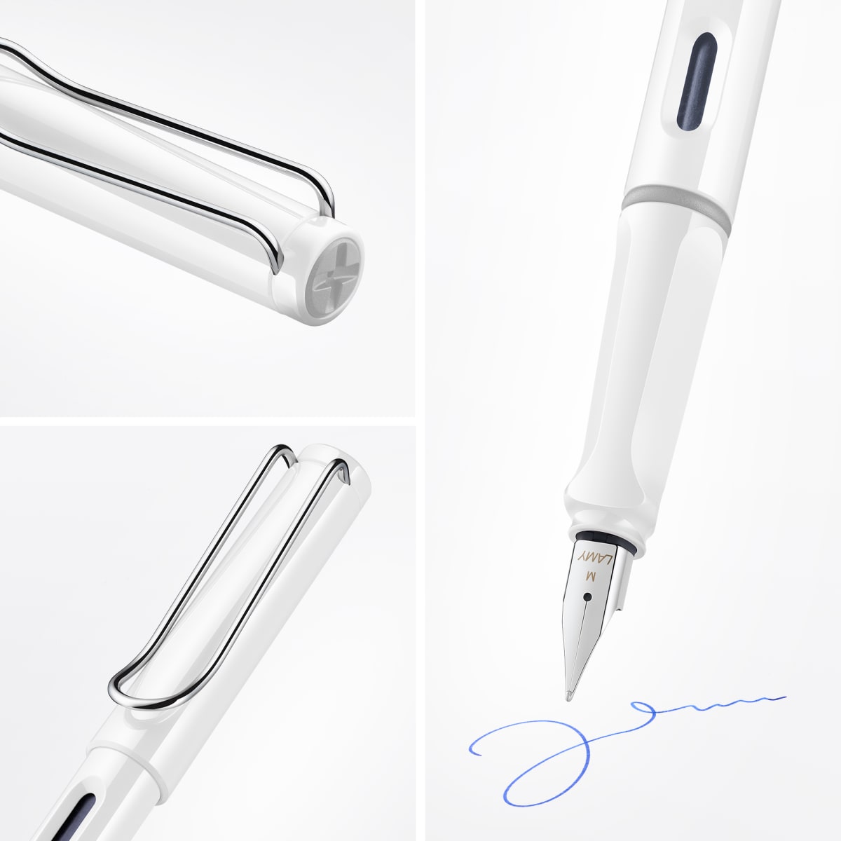 Pluma Lamy safari white EF T10bl2