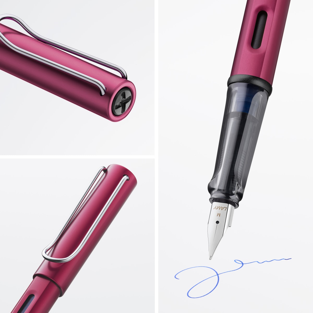 Pluma Lamy AL-star black purple EF2