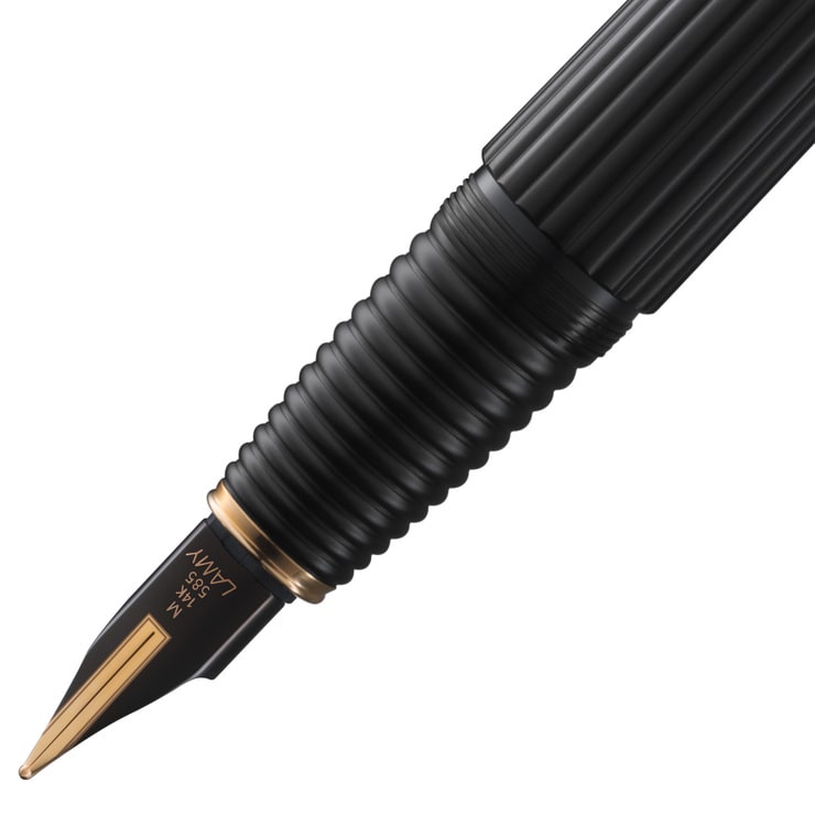 Pluma Lamy Imporium Black gold2