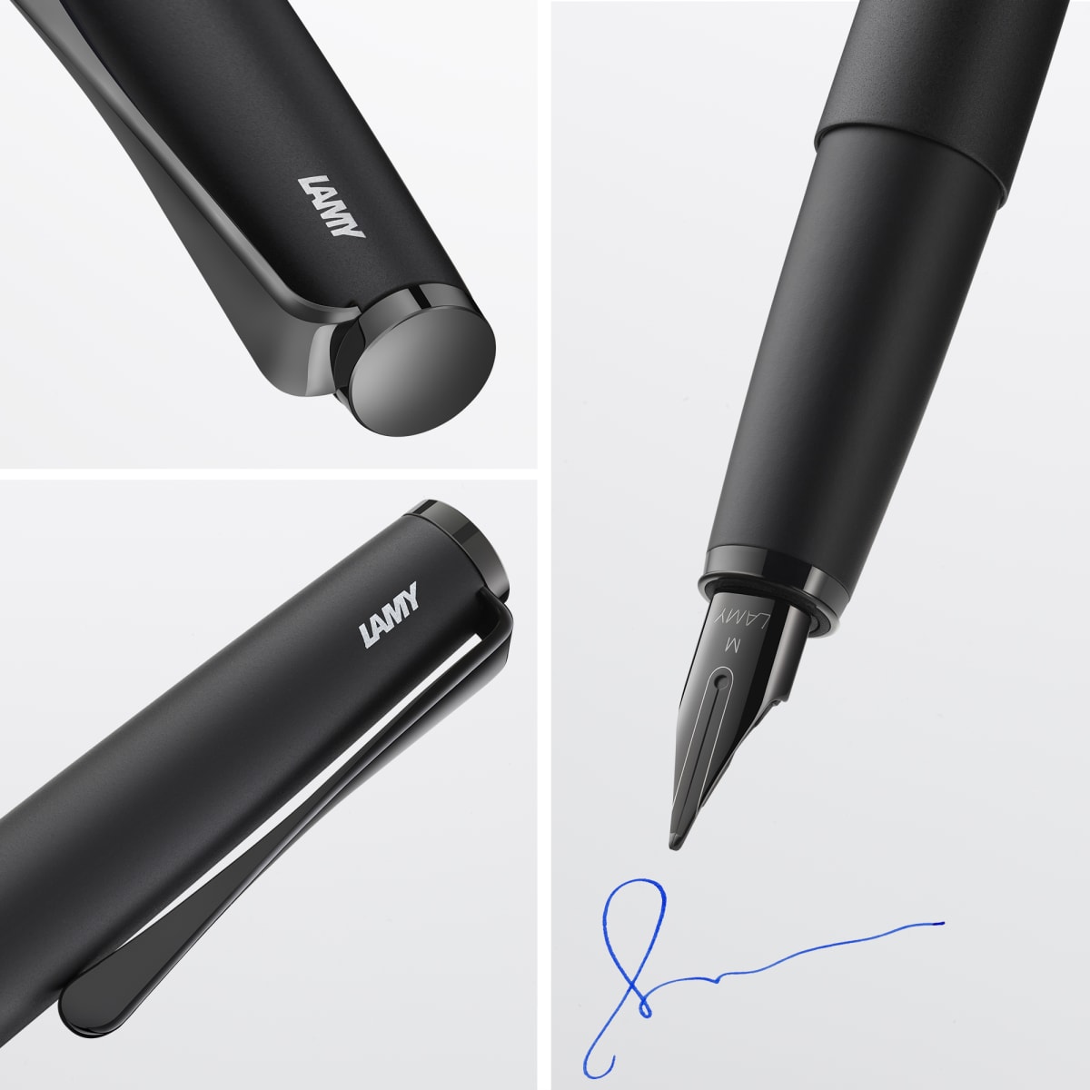 Pluma Lamy Studio LX All Black EF2