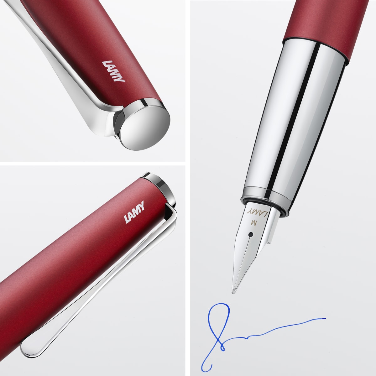 Pluma Lamy studio royalred matt F5