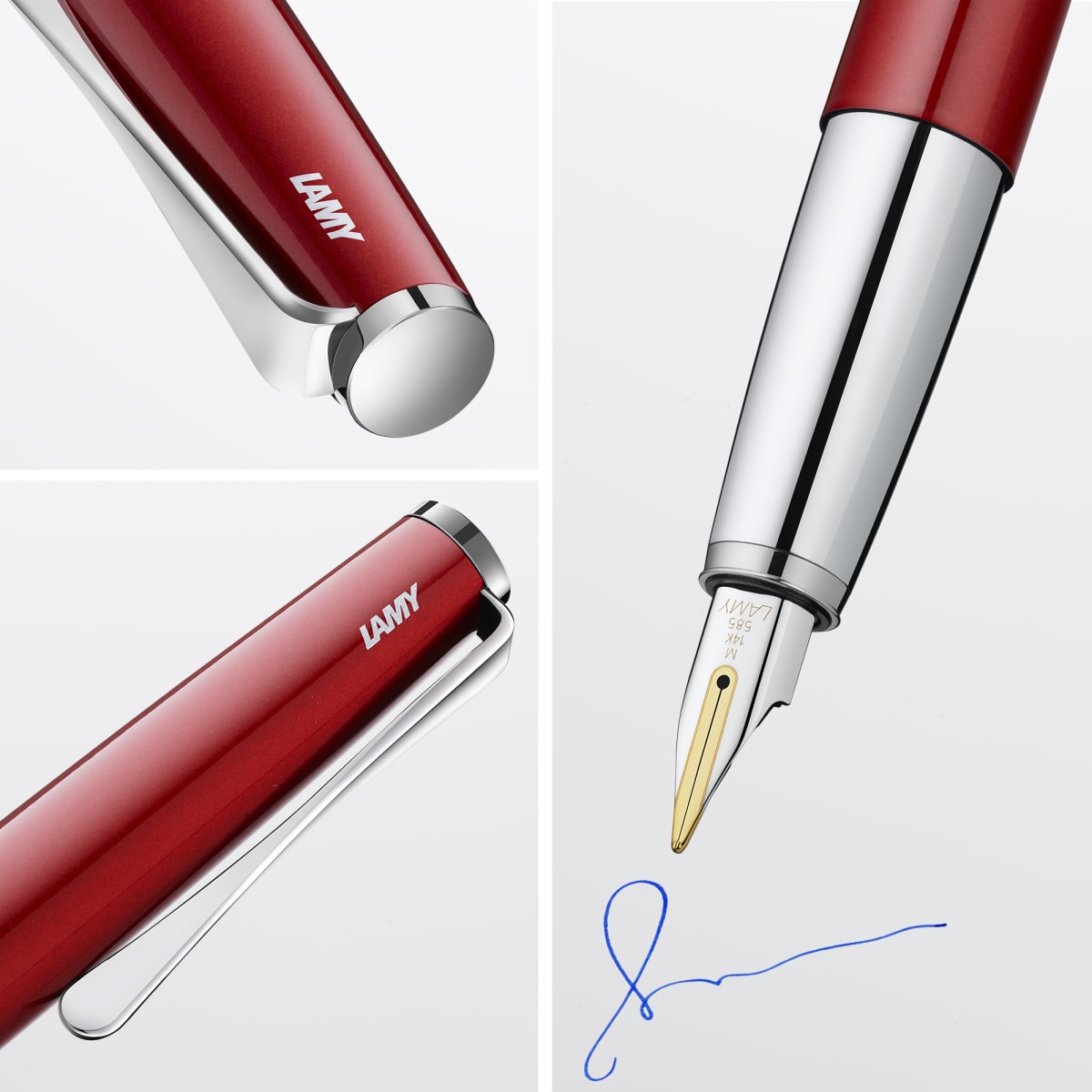 Pluma Lamy studio pianored F Oro14k5