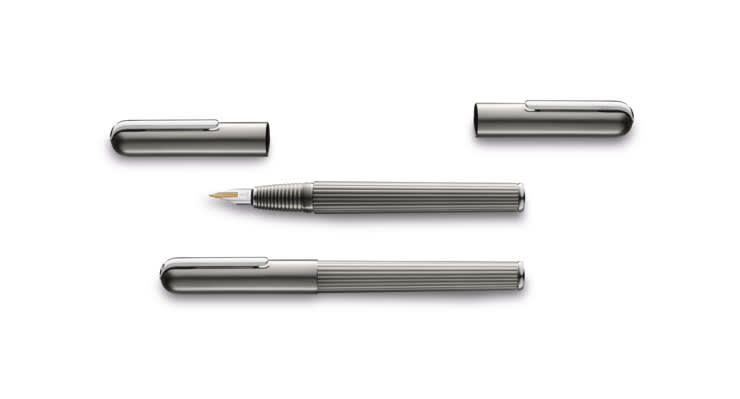 Pluma Lamy Imporium Titanium gold M3
