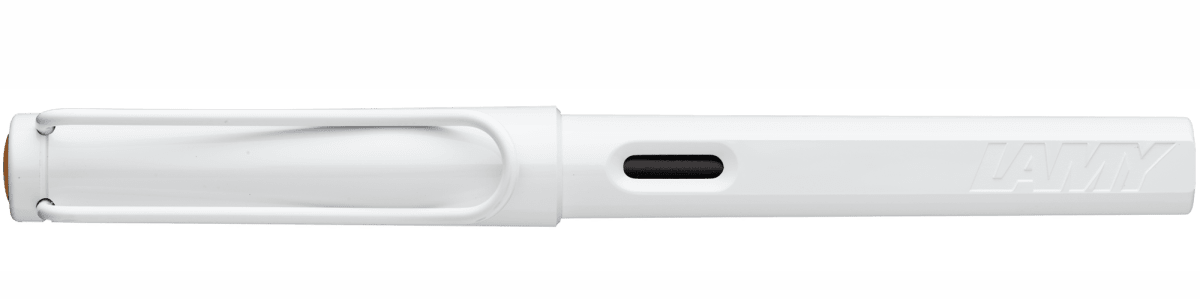 Pluma Lamy safari all white EF1