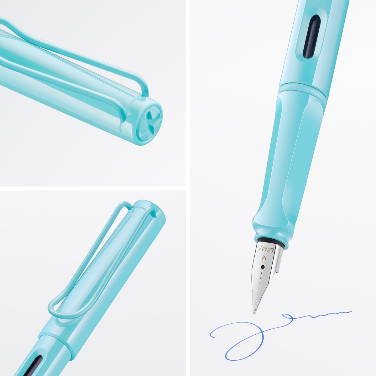 Pluma Lamy Safari aquasky M5