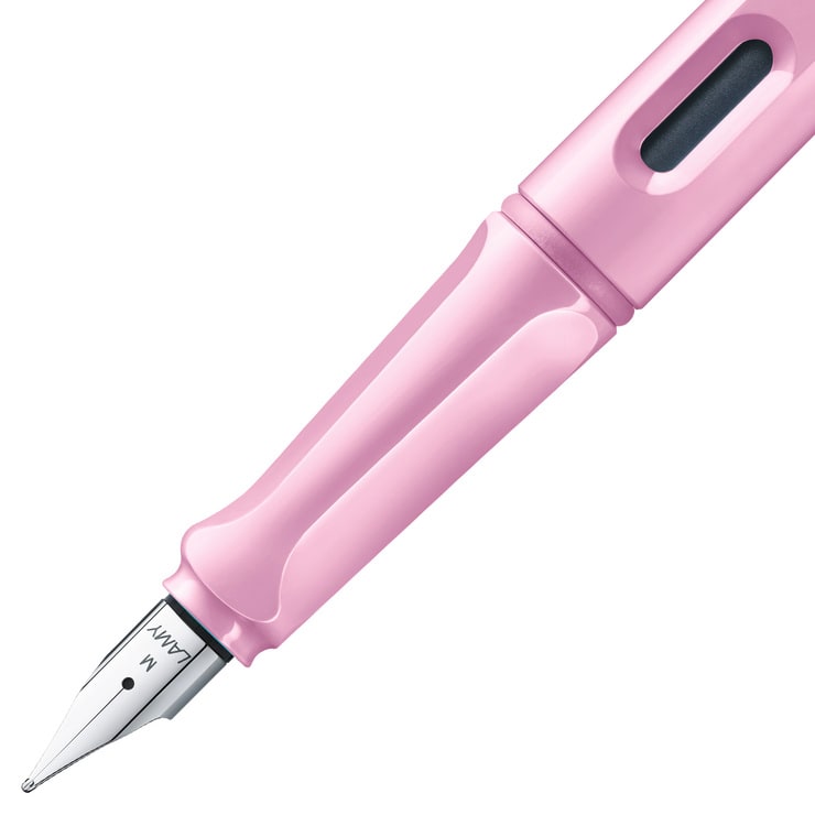 Set Lamy Safari Pluma + Roller + Boligrafo Lightrose2