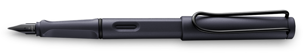 Pluma Lamy safari steel black EF1