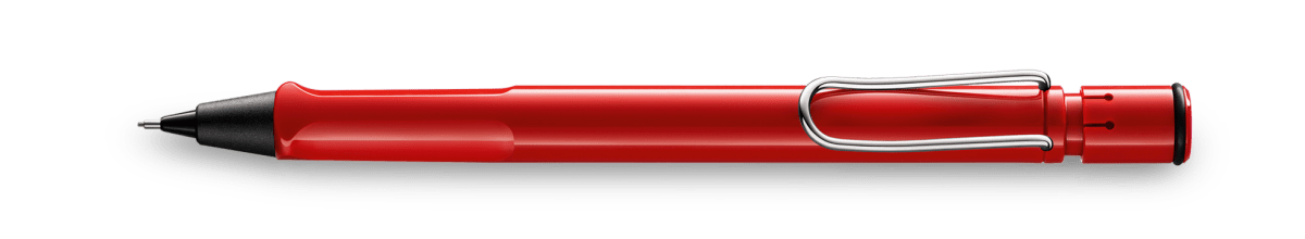 Set Lamy Safari Rollerball + Portaminas Color Rojo3