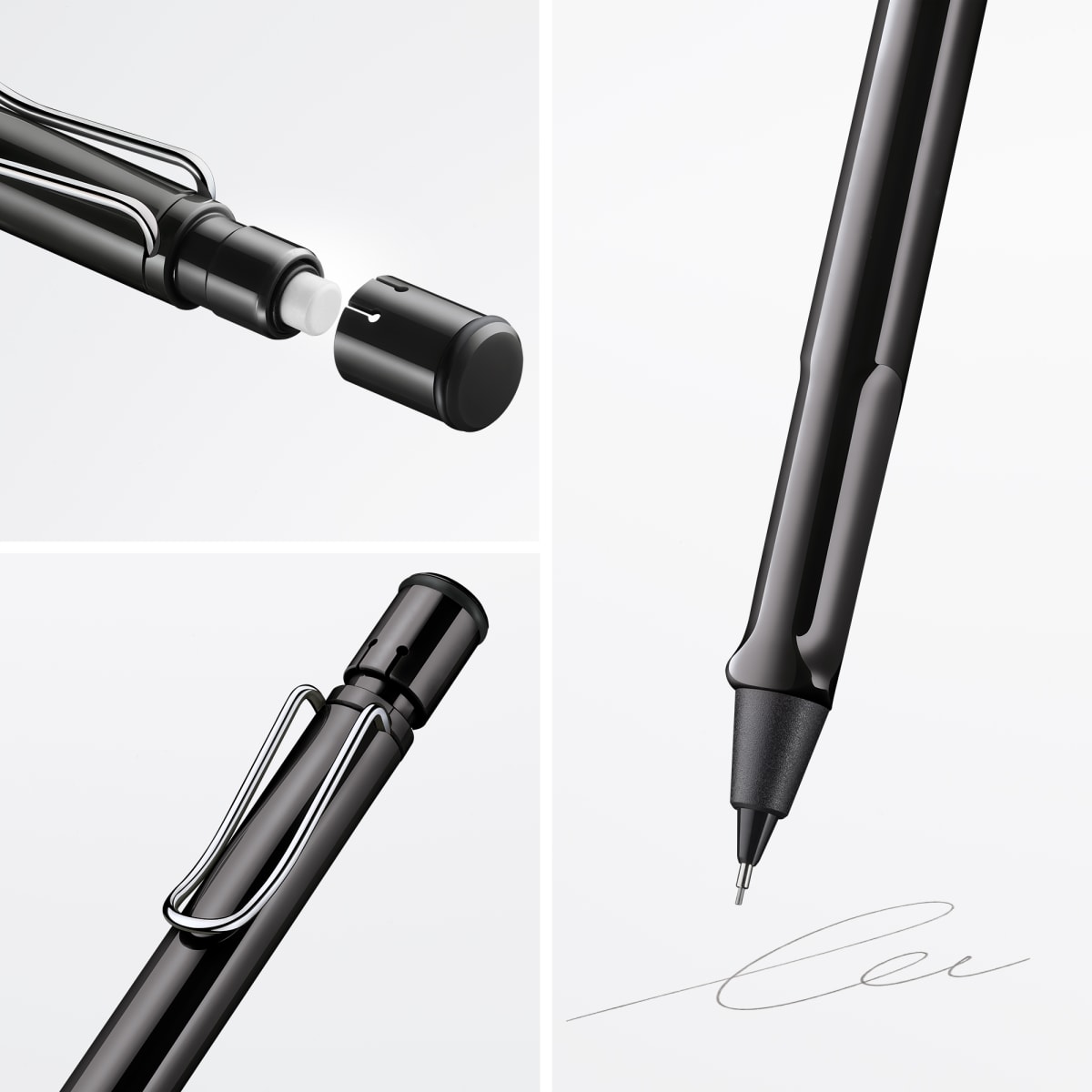 Portamina Lamy Safari Black4