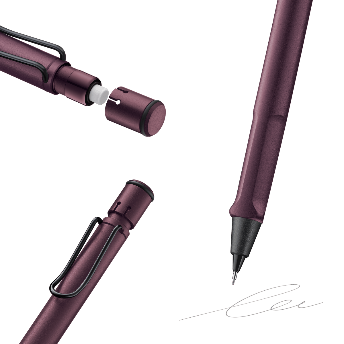 Portaminas Lamy Safari scarlet8