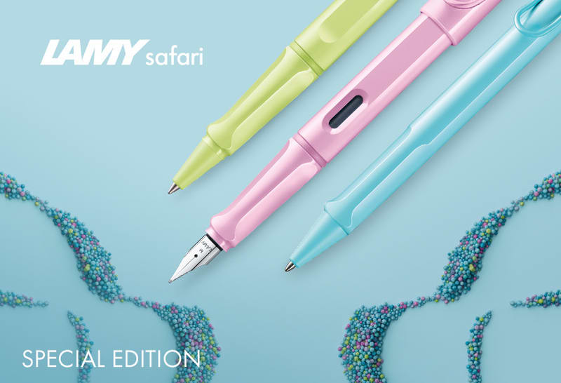 Pluma Lamy Safari aquasky M3